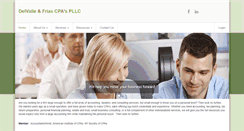 Desktop Screenshot of ellisdelvallecpa.com